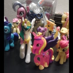 Size: 900x900 | Tagged: safe, princess cadance, alicorn, pony, blind bag, female, horn, lucky, toy