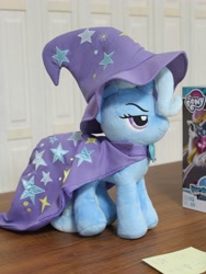 Size: 3456x4608 | Tagged: safe, derpibooru import, trixie, pony, unicorn, 4de, irl, photo, plushie, solo