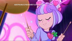 Size: 1366x768 | Tagged: safe, screencap, supernova zap, better together, equestria girls, sunset's backstage pass!, cymbal, drumsticks, su-z, su-z-betes