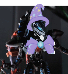 Size: 310x339 | Tagged: safe, derpibooru import, edit, trixie, actor allusion, bionicle, kathleen barr, lego, roodaka, web of shadows