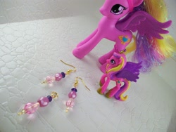 Size: 3664x2748 | Tagged: safe, princess cadance, alicorn, pony, brushable, earring, jewelry, toy