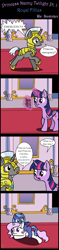 Size: 1000x4230 | Tagged: safe, artist:icesticker, princess celestia, princess luna, twilight sparkle, twilight sparkle (alicorn), alicorn, pony, age regression, ask princess nanny twilight, cewestia, comic, female, filly, mare, royal guard, woona