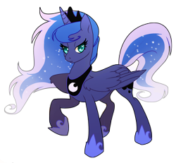 Size: 2606x2413 | Tagged: safe, artist:trippinmars, princess luna, alicorn, pony, crown, cute, female, hoof shoes, jewelry, lunabetes, mare, regalia, simple background, solo, transparent background, wing fluff