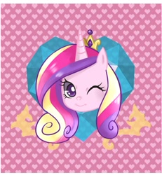 Size: 848x919 | Tagged: safe, artist:dun, princess cadance, alicorn, pony, crystal heart, pixiv, solo