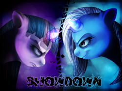 Size: 1600x1200 | Tagged: safe, artist:imalou, derpibooru import, trixie, twilight sparkle, unicorn, duo, duo female, female, mare