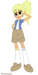 Size: 442x866 | Tagged: safe, artist:robynne, derpy hooves, human, equestria girls, clothes, female, humanized, simple background, solo, transparent background