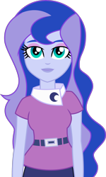 Size: 1794x3000 | Tagged: safe, artist:katequantum, princess luna, vice principal luna, equestria girls, simple background, solo, transparent background