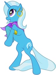 Size: 569x762 | Tagged: safe, artist:ultraspacemobile, derpibooru import, trixie, pony, unicorn, female, happy, mare, solo