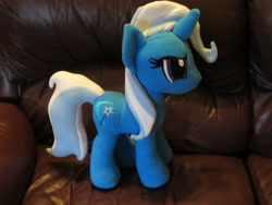 Size: 4000x3000 | Tagged: safe, artist:echan33, derpibooru import, trixie, pony, unicorn, female, irl, mare, photo, plushie, solo