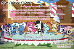 Size: 3000x2000 | Tagged: safe, artist:slitherpon, derpibooru import, applejack, fluttershy, pinkie pie, rainbow dash, rarity, trixie, twilight sparkle, oc, earth pony, pegasus, pony, unicorn, fanfic