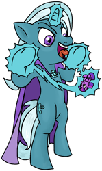 Size: 668x1122 | Tagged: safe, artist:runbowdash, derpibooru import, trixie, twilight sparkle, unicorn, duo, duo female, female, mare