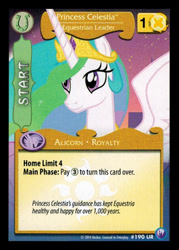 Size: 344x480 | Tagged: safe, princess celestia, alicorn, pony, canterlot nights, ccg, enterplay, mlp trading card game, solo