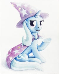 Size: 1200x1500 | Tagged: safe, artist:dahtamnay, derpibooru import, trixie, pony, unicorn, female, mare, solo