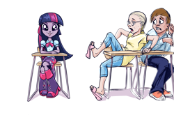 Size: 1361x900 | Tagged: artist needed, safe, edit, twilight sparkle, equestria girls, high school, humanized