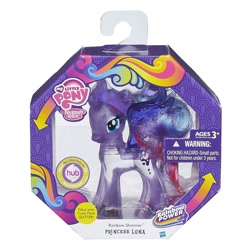 Size: 1500x1500 | Tagged: safe, princess luna, alicorn, pony, brushable, official, rainbow power, rainbow shimmer, snow globe, snowglobe pony, toy