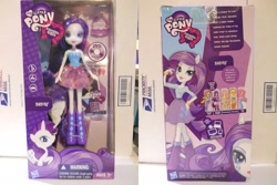 Size: 2400x1600 | Tagged: safe, rarity, equestria girls, box art, ponied up, toy