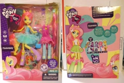 Size: 2400x1600 | Tagged: safe, fluttershy, equestria girls, box art, ponied up, toy