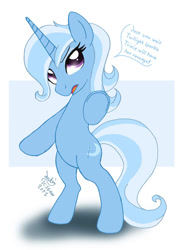 Size: 880x1200 | Tagged: safe, artist:joakaha, derpibooru import, trixie, pony, bipedal