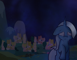 Size: 1024x790 | Tagged: dead source, safe, artist:xxredehthecatxx, derpibooru import, trixie, pony, unicorn, crying, female, mare, solo