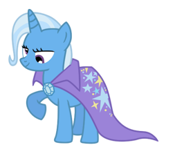 Size: 456x413 | Tagged: safe, artist:drlonepony, derpibooru import, trixie, pony, unicorn, derp, female, mare, simple background, solo, transparent background, vector