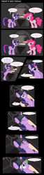 Size: 500x2000 | Tagged: safe, artist:mixermike622, derpibooru import, pinkie pie, twilight sparkle, earth pony, pony, comic, dead space, parody