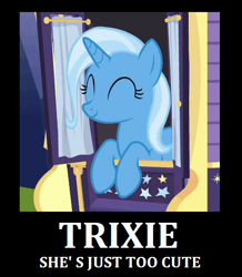 Size: 480x551 | Tagged: safe, derpibooru import, trixie, pony, unicorn, to where and back again, cute, demotivational poster, female, mare, meme, solo, truth