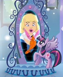 Size: 375x456 | Tagged: safe, twilight sparkle, twilight sparkle (alicorn), alicorn, equestria girls, exploitable meme, king's quest, king's quest 7, magic mirror, magic mirror meme, meme