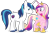 Size: 1050x700 | Tagged: safe, artist:dm29, princess cadance, shining armor, alicorn, pony, unicorn, blowing a kiss, card, duo, heart, hearts and hooves day, simple background, smiling, stare, transparent background, wing hold, wink