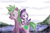 Size: 1500x1000 | Tagged: safe, artist:dzetawmdunion, derpibooru import, spike, twilight sparkle, dragon, earth pony, pony, dragonified, ponified, ponified spike, role reversal, what if