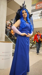 Size: 2760x4912 | Tagged: safe, artist:gingerycosplay, princess luna, human, cosplay, irl, irl human, photo