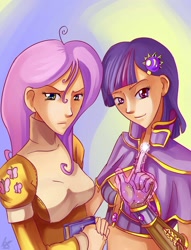 Size: 1340x1753 | Tagged: safe, artist:lexx2dot0, derpibooru import, fluttershy, twilight sparkle, cosplay, humanized, ragnarok online