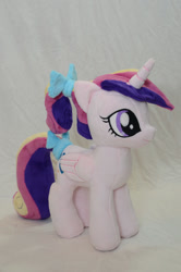 Size: 662x1000 | Tagged: safe, artist:makeshiftwings30, princess cadance, irl, photo, plushie, solo