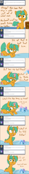 Size: 1280x7680 | Tagged: safe, artist:kryptchild, derpibooru import, snails, trixie, pony, unicorn, comic:when aero met glitter, absurd resolution, ask, ask glitter shell, bed, comic, female, glitter shell, mare, plushie, scared, solo, tumblr