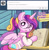 Size: 712x726 | Tagged: safe, artist:ende26, princess cadance, alicorn, breezie, pony, adorkable, ask, book, clothes, cute, cutedance, dork, glasses, high school cadance, solo, sweater, tumblr