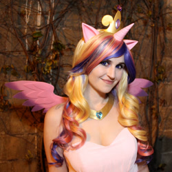 Size: 1000x1000 | Tagged: safe, artist:yashuntafun, princess cadance, human, cosplay, irl, irl human, photo, solo