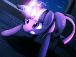 Size: 800x600 | Tagged: safe, artist:c.d.i., derpibooru import, twilight sparkle, action pose, magic, pixiv