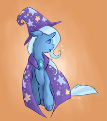 Size: 751x849 | Tagged: safe, artist:sirkackingtonsketch, derpibooru import, trixie, pony, unicorn, blue coat, female, horn, mare, solo, two toned mane