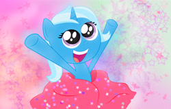 Size: 6320x4032 | Tagged: safe, artist:solid32, derpibooru import, trixie, pony, unicorn, absurd resolution, cute, female, happy, mare, solo