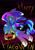 Size: 1500x2125 | Tagged: safe, artist:qicop, princess luna, alicorn, pony, jack-o-lantern, pixiv, solo