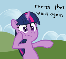 Size: 273x248 | Tagged: safe, artist:furseiseki, derpibooru import, twilight sparkle, pony, unicorn, reaction image, solo