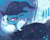 Size: 1251x994 | Tagged: safe, artist:cherivinca, derpibooru import, trixie, pony, unicorn, cape, clothes, female, forgot the horn, hat, lineless, mare, solo, stars, trixie's cape, trixie's hat