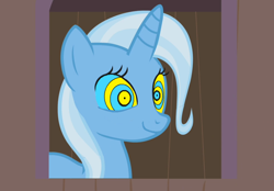 Size: 900x625 | Tagged: safe, derpibooru import, trixie, pony, unicorn, eyes, female, hypnosis, hypnotized, mare, smiling, solo