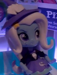 Size: 350x456 | Tagged: safe, derpibooru import, trixie, equestria girls, cropped, doll, equestria girls minis, solo, toy