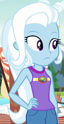 Size: 320x620 | Tagged: safe, derpibooru import, screencap, trixie, equestria girls, legend of everfree, cropped, solo