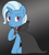 Size: 1152x1280 | Tagged: safe, artist:haxorus31, derpibooru import, trixie, pony, unicorn, alicorn amulet, blue coat, female, horn, mare, solo, two toned mane