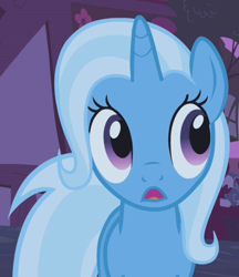 Size: 622x720 | Tagged: safe, derpibooru import, screencap, trixie, pony, boast busters, cropped, solo