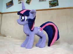 Size: 1072x802 | Tagged: safe, artist:spark-strudel, derpibooru import, twilight sparkle, irl, photo, plushie