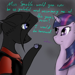 Size: 500x500 | Tagged: safe, derpibooru import, twilight sparkle, female, lupo, male, pony prom, shipping, straight, tumblr, twilight unbound