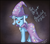 Size: 828x723 | Tagged: safe, artist:velexane, derpibooru import, trixie, pony, unicorn, blue coat, female, horn, mare, solo, two toned mane