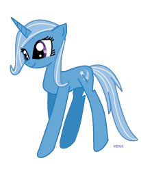 Size: 720x872 | Tagged: safe, artist:marydrawsxanimash, derpibooru import, trixie, pony, unicorn, blue coat, female, horn, mare, solo, two toned mane